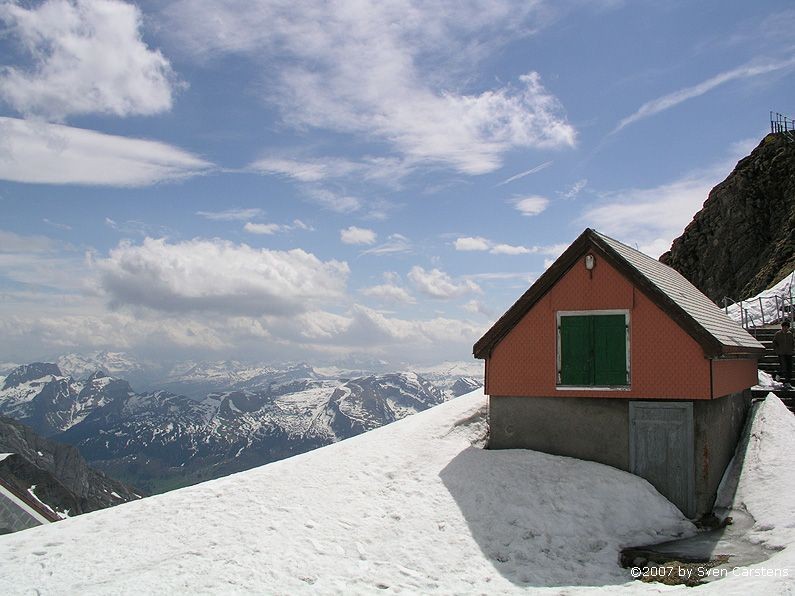 H�tte auf dem S�ntis