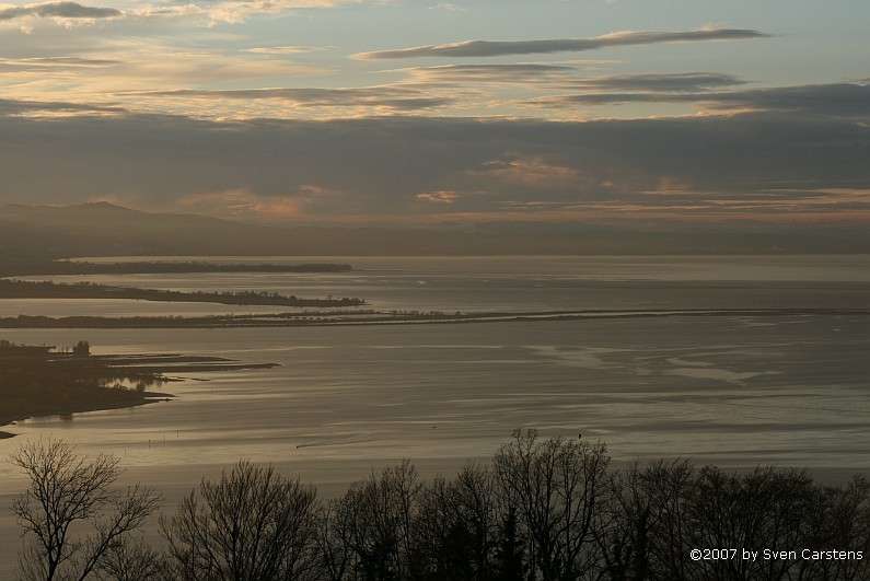 Rheinzufluss vom Pfnder aus gesehen