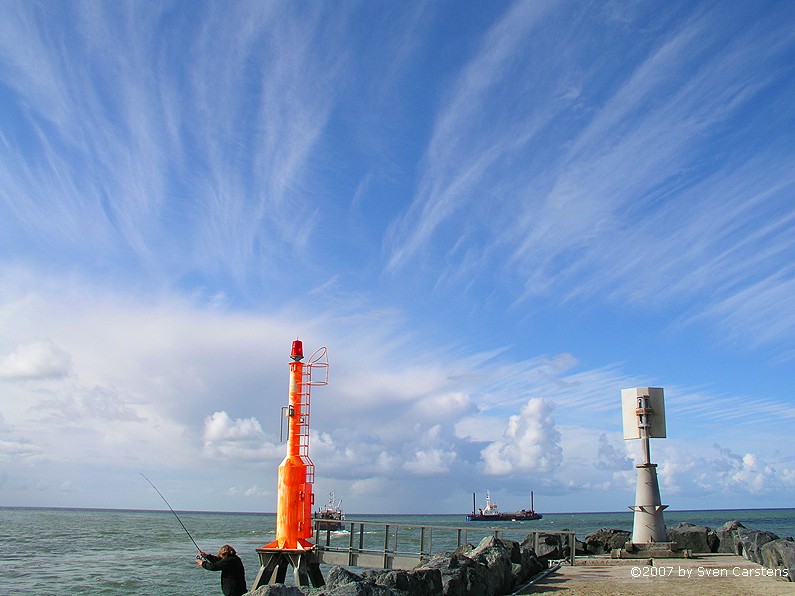 Hafeneinfahrt von Hvide Sande